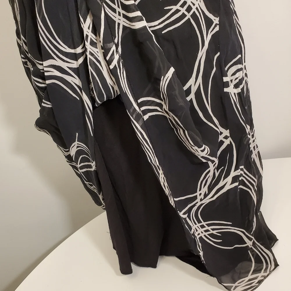 Sangria Halter Neck Printed Dress - Picture 3 of 4